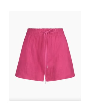 Another Label Indigo shorts hot pink -