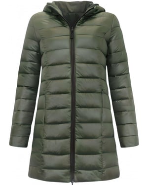 Gentile Bellini Lange puffer jas parka slim fit