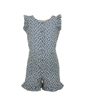 Regatta Girls Orla Kiely Jasmine Flower Playsuit (Blue)