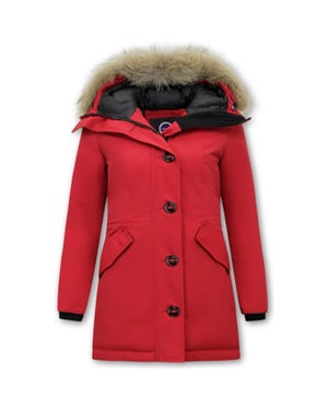 Matogla Winterjas met bontkraag groot