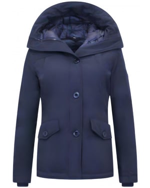 TheBrand Getailleerde korte winterjas