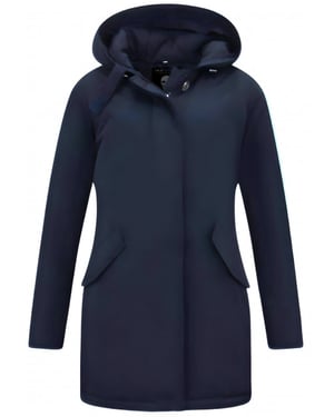 TheBrand Getailleerde winterjas met capuchon