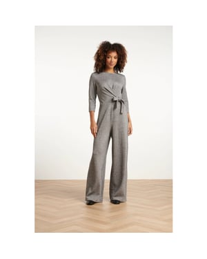 Smashed Lemon Stijlvolle jumpsuit met lurex |