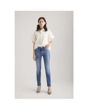 Cup of Joe Hannah dames regular-fit jeans medium blue