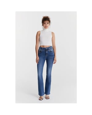 Cup of Joe Matilda dames flare jeans sapphire blue