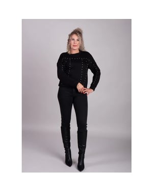 Homage to Denim Antaciet high waist slim fit jeans carrie
