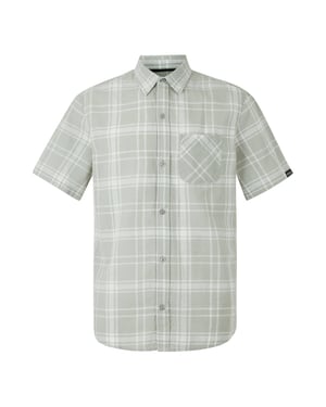 Regatta Mens Loran Checked Shirt (Silver Grey)