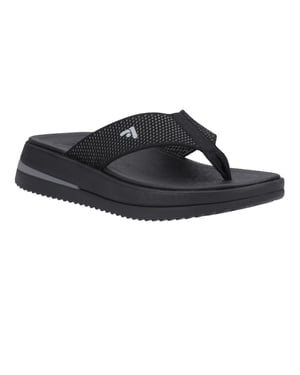 FitFlop Dames/Dames Surff Tweekleurige Teenslippers (Zwart)