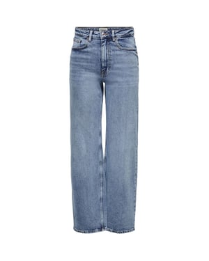 Only Juicy hw wide leg rea365 noos medium blue deni