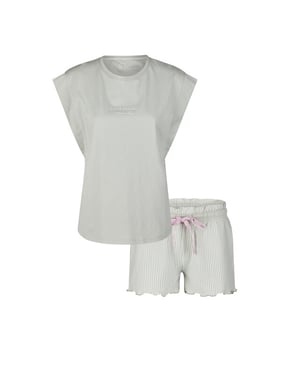 By Louise Dames korte pyjama set shortama sun&dreams