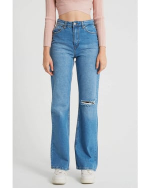 Robin-Collection Basic spijkerbroek high waist d83578