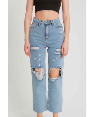 Robin-Collection Ripped jeans high waist d83616