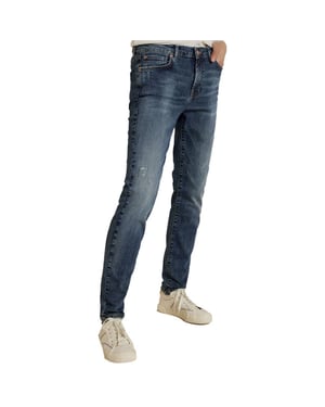 Summum Venus-5125 445 tapered jeans stretch denim (4s2353) mid denim