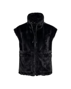 Jacqueline de Yong Esther faux fur waistcoat