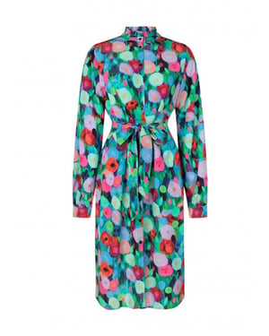 Jansen Amsterdam Jansen amsterdam wff512 dress julie-w23-000013-multi colour