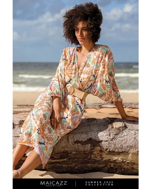 MAICAZZ Francesca jurk su23.40.309 botanic