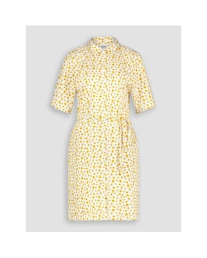 Another Label Coco flower dress sunflower -