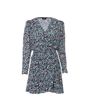 Alix The Label Flower lurex dress color