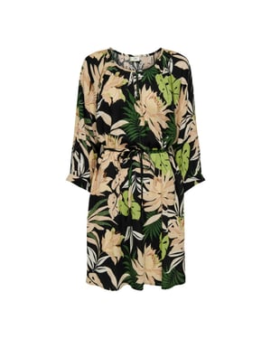 Jacqueline de Yong Bree life 3/4 raglan dress
