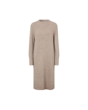 mbyM Sondra-m knitted dress brown -