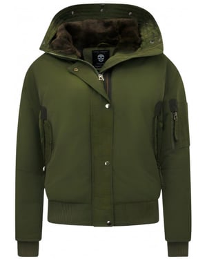 Gentile Bellini Winterjassen kort met capuchon