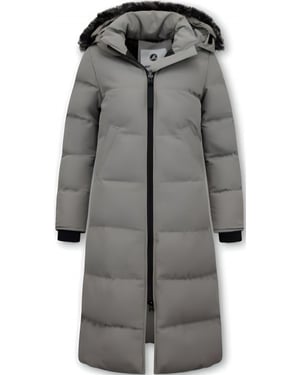 Matogla Lange puffer jackets met capuchon