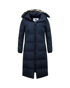 Matogla Puffer jas lang met capuchon