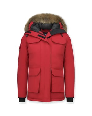 Matogla Winterjas met bontkraag