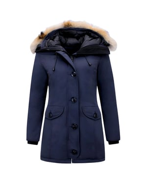 Matogla Winterjas met bontkraag