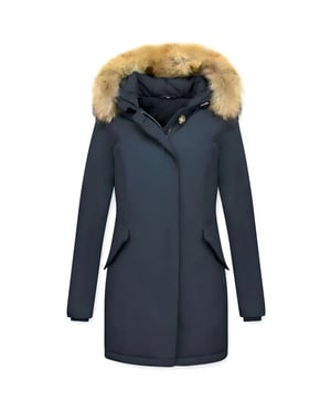 Matogla Winterjas met bontkraag parka jas
