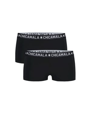 Muchachomalo Dames 2-pack boxershorts effen