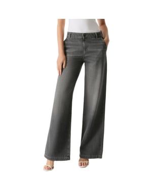 Cup of Joe Wide leg chino smoke grey