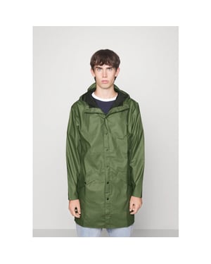 Rains 12020 long jacket evergreen