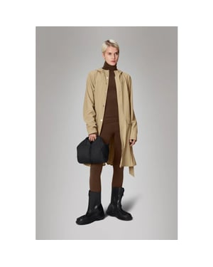 Rains 18130 curve w jacket w3 sand