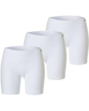 Apollo Seamless dames short bamboe onderbroek met pijpjes naadloos 3-pack