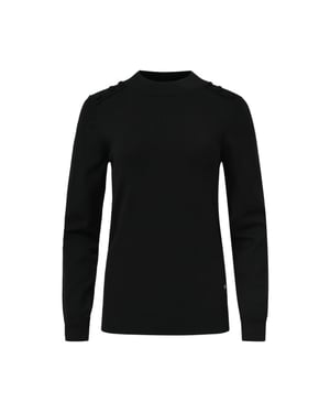 Smashed Lemon Damesgebreide top met lurex |