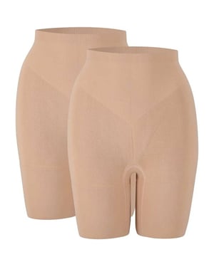 Sarlini Dames corrigerende shorts naadloos 2-pack