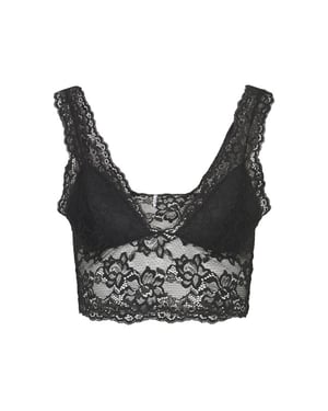 Pieces Dames bralette bra top kant microfiber