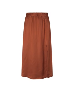 Modström Roest glanzende rok flore