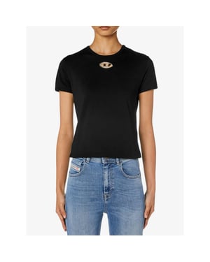 Diesel Dames shirt t-uncutie-long-od zwart