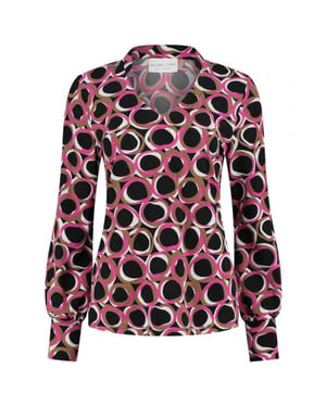 Helena Hart 7370 cir goldie printo circa fuchsia