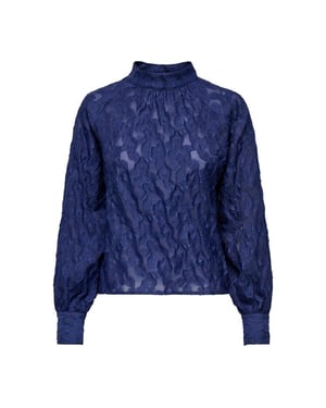 Jacqueline de Yong Vinny l/s v-neck volume top