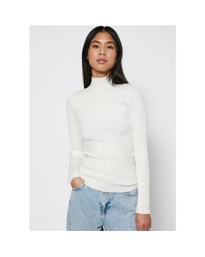 Norr Karlina top off white -