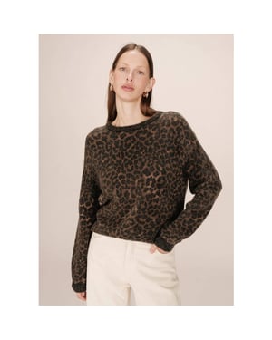 Grace & Mila Santigold trui leopard