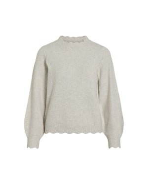 Vila Vinikolina o-neck ls knit top noos kit