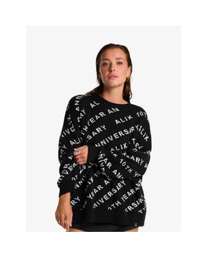Alix The Label Dames trui text