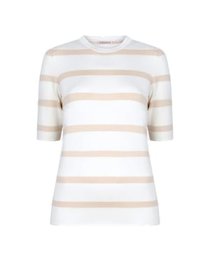 Esqualo Sweater sp24-07025 dark sand