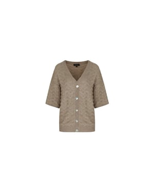 G-Maxx Tate knitting cardigan taupe