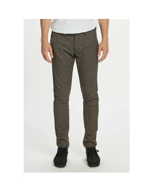 Gabba Paul class check pants brown check po10103