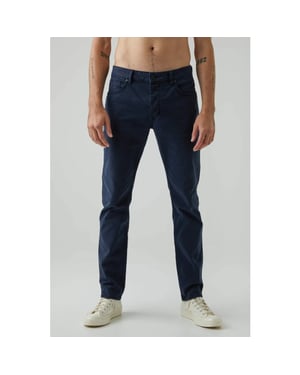 Neuw Lou slim straight twill navy 32920